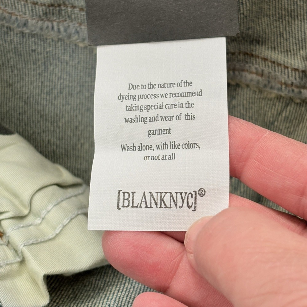 NEW BLANKNYC Jeans Womens 28 Hoyt High-Rise Mini Flare 29x33 - Picture 14 of 16